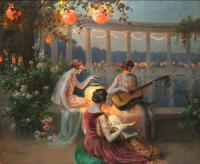 Delphin Enjolras - Soir sur la Terrace a la Pergola